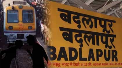 बदलापूर-CSMT लोकलमध्ये दोन तरुणींमध्ये तुफान हाणामारी, Video Viral.