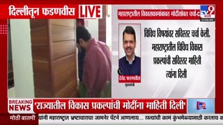 मुख्यमंत्री फडणवीसांनी घेतली पंतप्रधानांची भेट: राज्याच्या विकासासाठी मागितले सहकार्य
