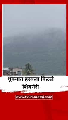 धुक्यात हरवला किल्ले शिवनेरी-1735417