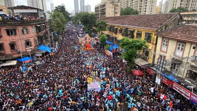 उद्या चिंचपोकळीच्या चिंतामणीचं आगमन, परळच्या राड्यानंतर पोलीस अलर्ट मोडवर, 800 ते 1000 पोलिसांचा बंदोबस्त
