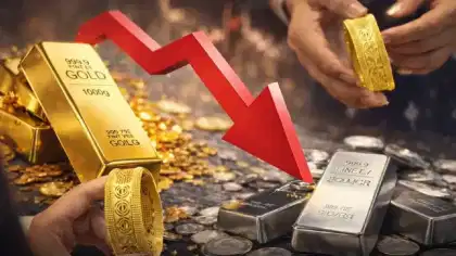 दागिने खरेदीसाठी गर्दी वाढणार, सोने-चांदीच्या दरात मोठी घसरण.