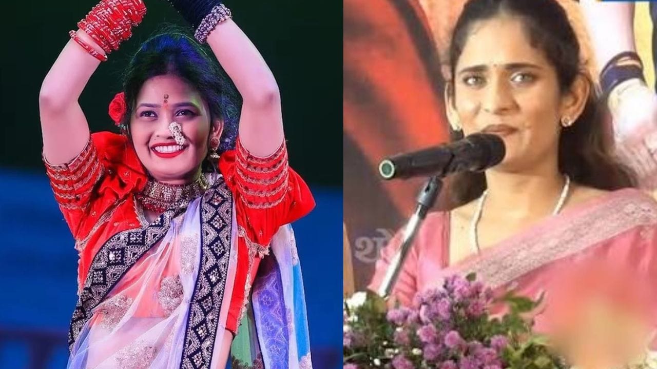परत पुन्हा शिट्ट्यांचा आवाज झाला. जोरात शिट्ट्या वाजवल्या जात होत्या. गुंजन पाटील यांनी म्हटले की, गौतमी पाटील नाही तुम्ही गुंजन पाटीलला ऐकत आहात.
