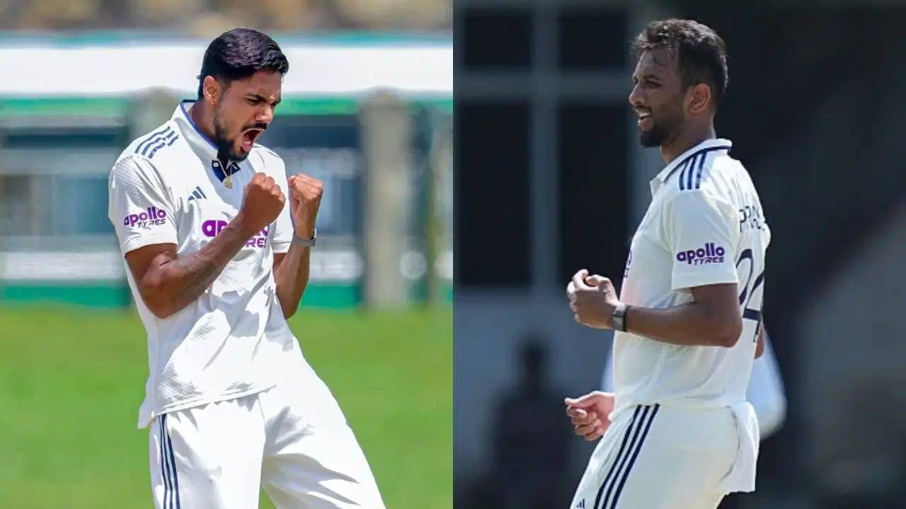 IND vs SL: गॉल कसोटीत मोहम्मद सिराजसोबत दुसरा वेगवान गोलंदाज कोण? या दोन गोलंदाजांमध्ये सामना IND vs SL: गॉल कसोटीत मोहम्मद सिराजसोबत दुसरा वेगवान गोलंदाज कोण? या दोन गोलंदाजांमध्ये सामना