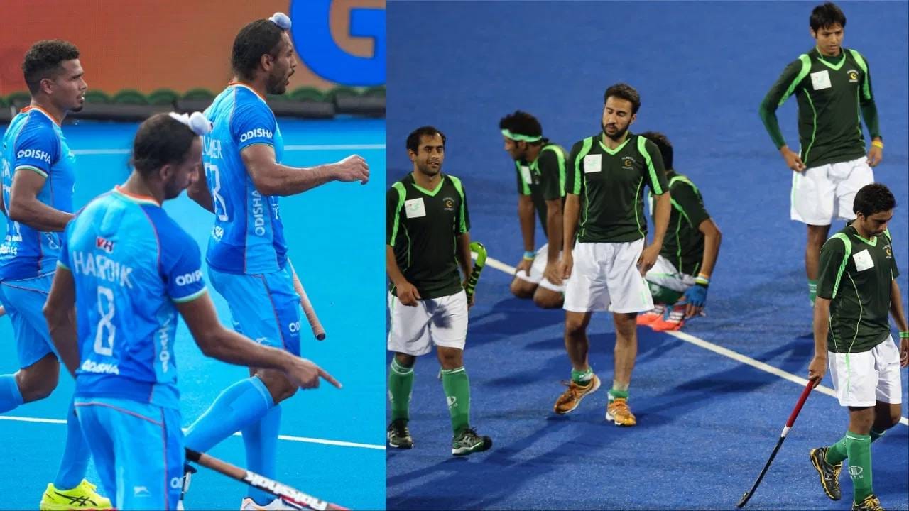 भारत आणि पाकिस्तानी हॉकी खेळाडूंचा पगार निश्चित नाही. पण या दोन्ही संघांच्या खेळाडूंना मिळणाऱ्या सुविधांमध्ये प्रचंड तफावत आहे. पाकिस्तानच्या तुलनेत भारतीय संघ सरस आहे. (Photo: PTI/Getty)