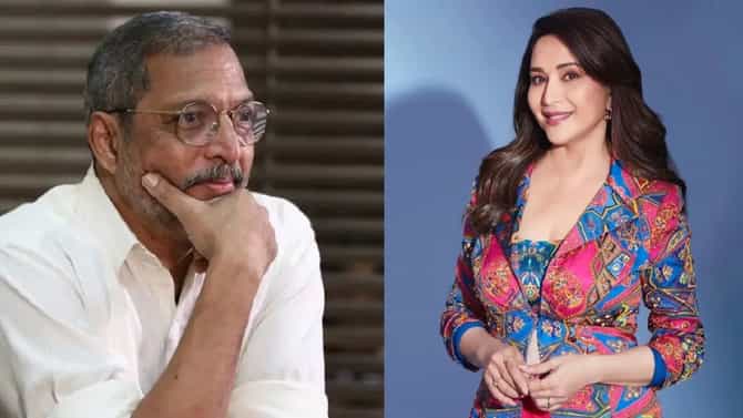 Nana Patekar : तुला खूप भेटले, पण मला तर..., 25 वर्षांनंतर माधुरी दीक्षितला भेटताच नाना पाटेकरांची खोडकर टिपण्णी, व्हिडीओ व्हायरल