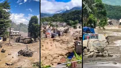 Nepal Flood:मातीचा विशाल प्रवाह घरात शिरला, मी पत्नीचा हात पकडला पण....