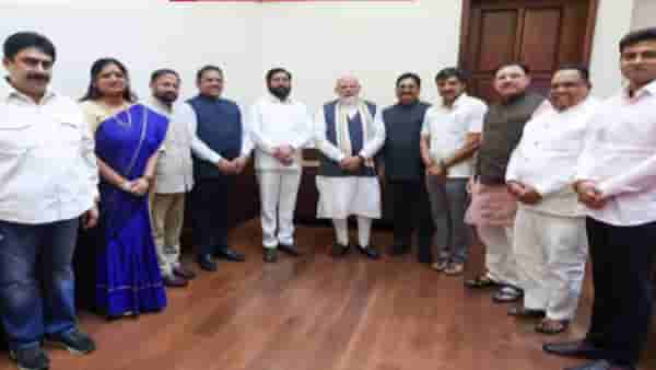 मोदी-शिंदे भेटीचा फोटो आला समोर! तासाभराहून अधिक चर्चा; बैठकीत नेमकं काय घडलं?