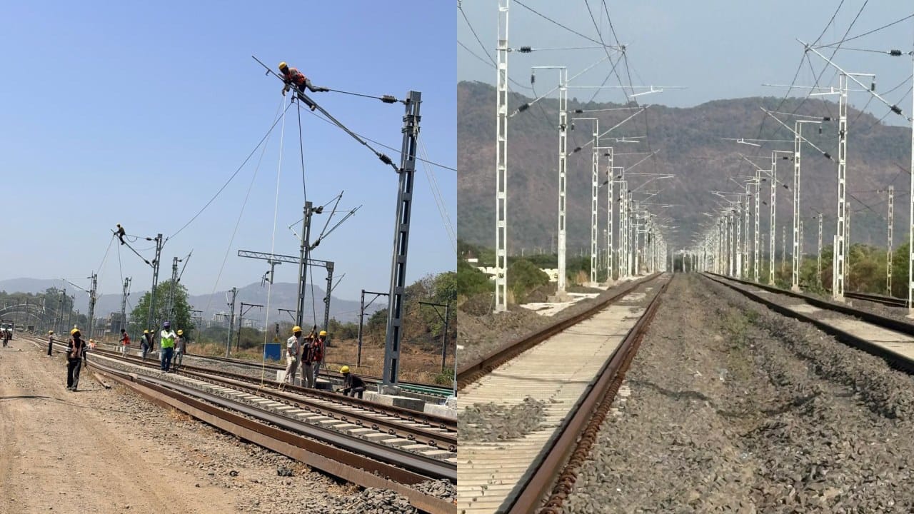 पनवेल आणि कर्जत हा एकेरी मार्ग असून यावरुन मालगाड्या आणि काही लांबपल्ल्याच्या ट्रेनचा प्रवास होत होता. मात्र या मार्गाचे दुहेरीकरणाचे काम मुंबई रेल्वे विकास महामंडळ  MUTP-III अंतर्गत पूर्ण झाले असून ते आता अंतिम टप्प्यात आहे. मध्य रेल्वेच्या या नव्या उपनगरीय मार्गाच्या बांधकामासाठी २७८२ कोटी खर्च मंजूर झाला आहे.या प्रकल्पाचे फिजिकल वर्क जवळपास ८५ ते ९० टक्क्यांहून अधिक झाले आहे.