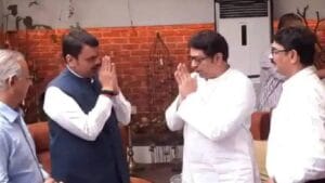 मोठी बातमी! भाजपवर टीका अन् अचानक मुख्यमंत्री फडणवीसांच्या भेटीला! राज ठाकरेंच्या भेटीचं नेमकं कारण काय?