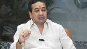 Nitesh Rane : 'अंडी फेकली, लक्षात ठेवा ईद पण येतेय', नितेश राणेंचा इशारा, माझगावमध्ये गणेश आगमन मिरवणुकीवर अंडी फेक