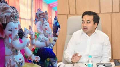 माझगावमध्ये बाप्पााच्या मिरवणुकीवर अंडीफेक, राणेंचा इशारा, ईद येतेय...