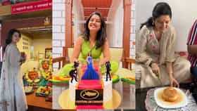 प्राजक्ता माळीचं बर्थडे सेलिब्रेशन, फोटोंमधून कुटुंबाचीही दिसली झलक.