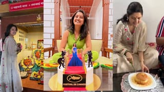 Prajakta Mali : प्राजक्ता माळीचं खास बर्थडे सेलिब्रेशन, फोटोंमधून कुटुंबाचीही दिसली खास झलक