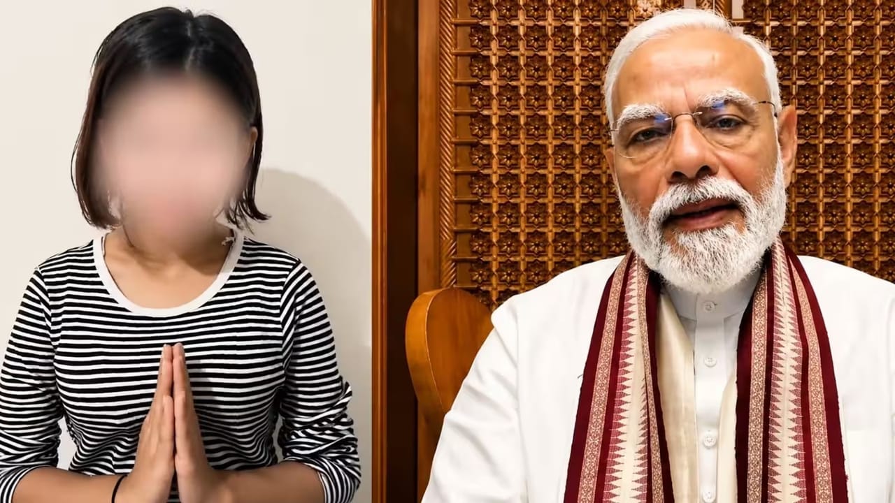 'मला इतकी लाज वाटतीये की...', पंतप्रधान मोदींना नको ते बोलणारी रुचिता अखेर झुकली, व्हिडीओ व्हायरल 'मला इतकी लाज वाटतीये की...', पंतप्रधान मोदींना नको ते बोलणारी रुचिता अखेर झुकली, व्हिडीओ व्हायरल