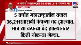 चाकण एमआयडीसीतून २० उद्योगांच्या स्थलांतरावर शरद पवारांचा सरकारला सवाल.