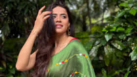 ‘घरोघरी मातीच्या चुली’मधील अभिनेत्रीचा श्रावणी लूक चर्चेत; हिरव्या साडीतील सौंदर्याने वेधले लक्ष