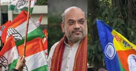 पुण्यात राजकारण पेटलं! अमित शाहांच्या सभेआधी राडा; काँग्रेस आक्रमक.