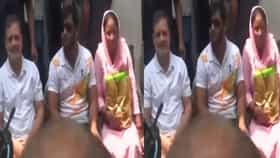 अजिबात नाही हटणार इथून, राहुल गांधी पोलीस ठाण्याबाहेर बसले आंदोलनाला