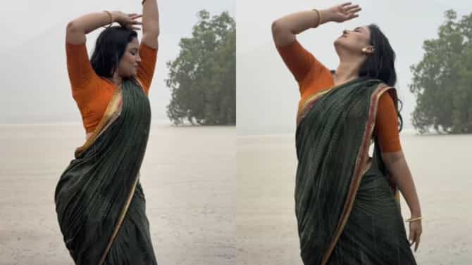 गौतमी पाटीलला टक्कर, पावसात डान्स करणारी ही मराठी अभिनेत्री कोण? Video पाहण्यासाठी उडाली झुंबड