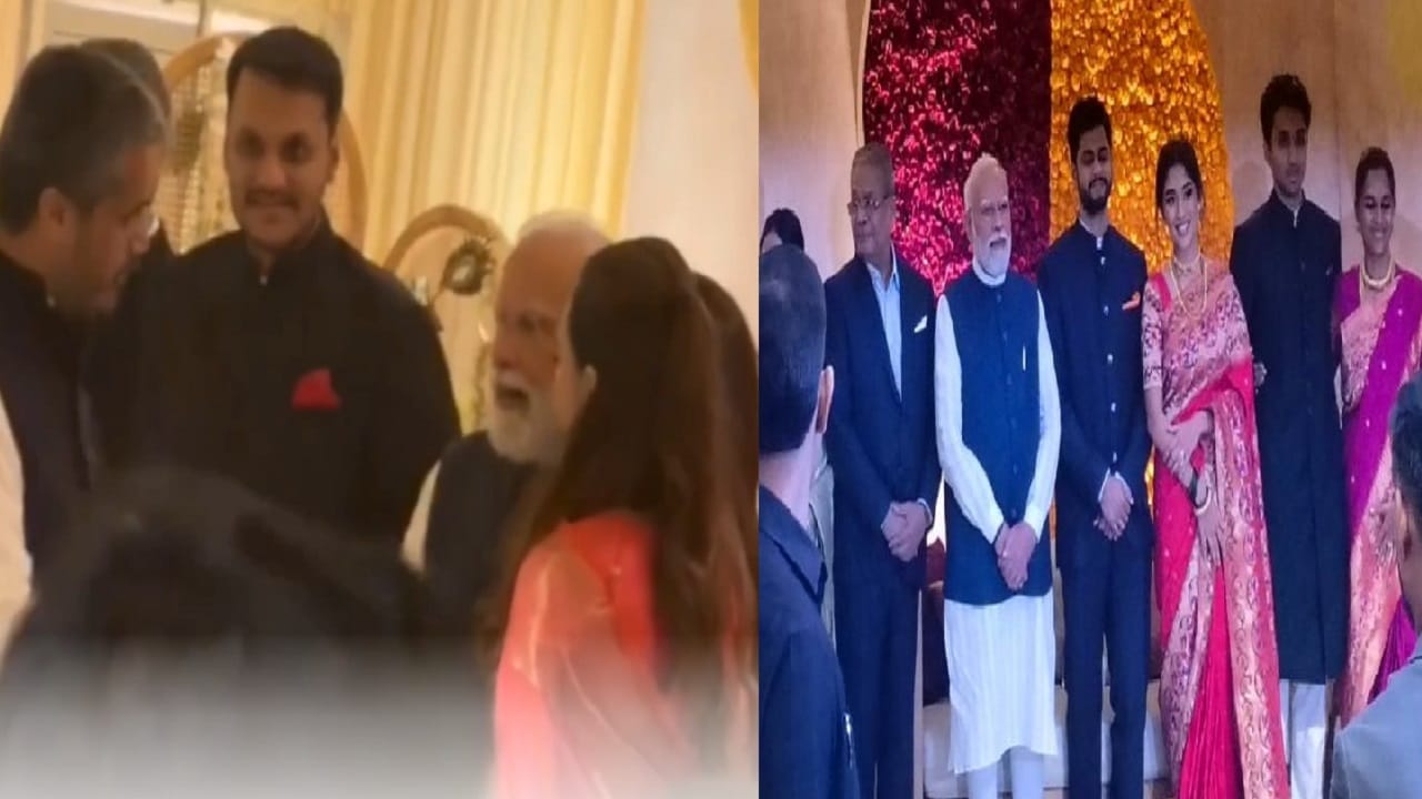 Revati Sule Reception : मोदींना घेरणारे रोहित पवार जेव्हा मोदींना भेटले, व्हिडिओ व्हायरल Revati Sule Reception : मोदींना घेरणारे रोहित पवार जेव्हा मोदींना भेटले, व्हिडिओ व्हायरल