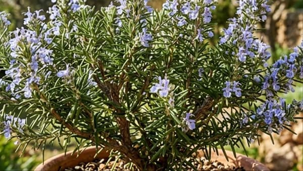 रोझमेरी - रोझमेरी या झाडांच्या फुलांना तीव्र सुंगध असतो. त्यामुळे रोझमेरी वनस्पतींचा वापर पालींना दूर ठेवण्यासाठी होऊ शकतो. रोझमेरीच्या पानाचा वापर स्वयंपाक घरात देखील केला जातो.