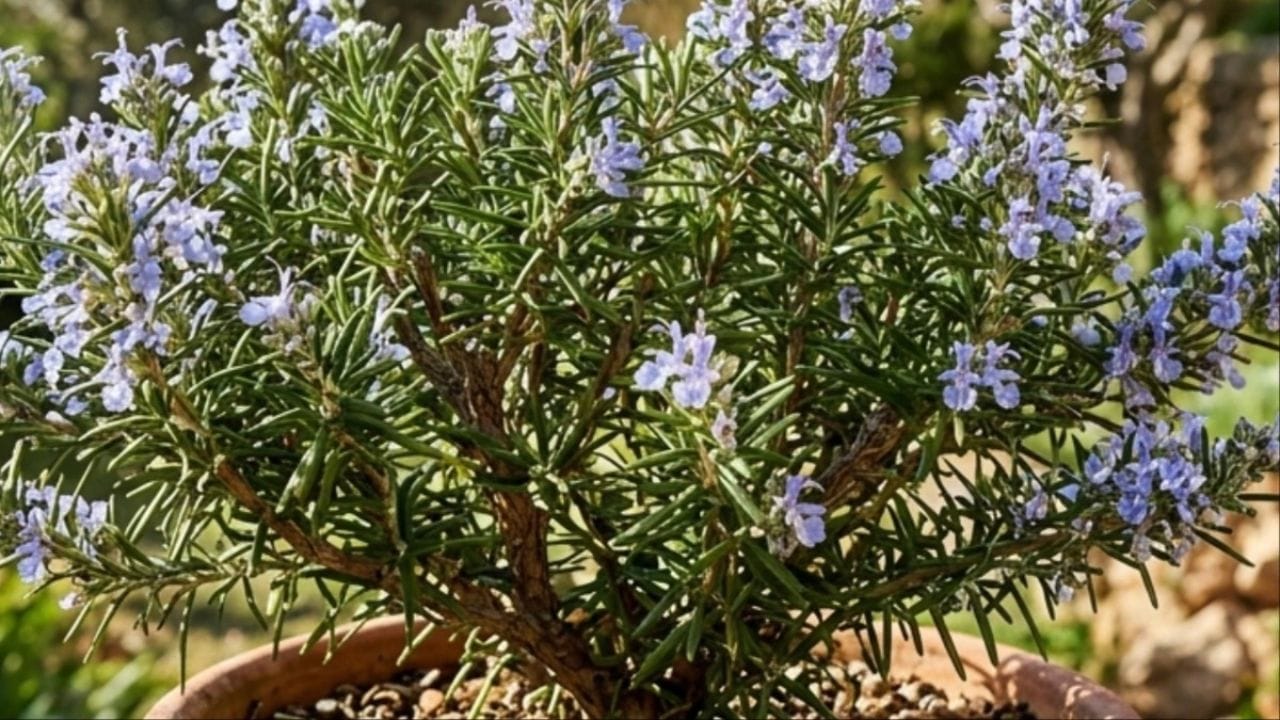 रोझमेरी - रोझमेरी या झाडांच्या फुलांना तीव्र सुंगध असतो. त्यामुळे रोझमेरी वनस्पतींचा वापर पालींना दूर ठेवण्यासाठी होऊ शकतो. रोझमेरीच्या पानाचा वापर स्वयंपाक घरात देखील केला जातो.