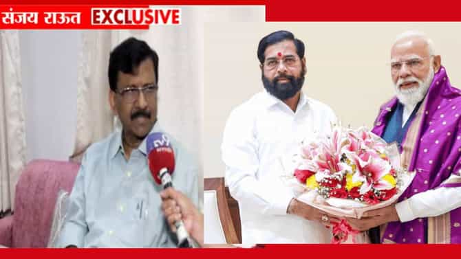 Sanjay Raut: ढोकला, फाफडा आणि शेवगाठी... संजय राऊतांचा मोदी-शिंदे भेटीवर जिव्हारी टोला