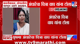 सुषमा अंधारे यांचा चित्रा वाघ यांना टोला: कार्यकाळ संपतोय म्हणून उसने अवसान?