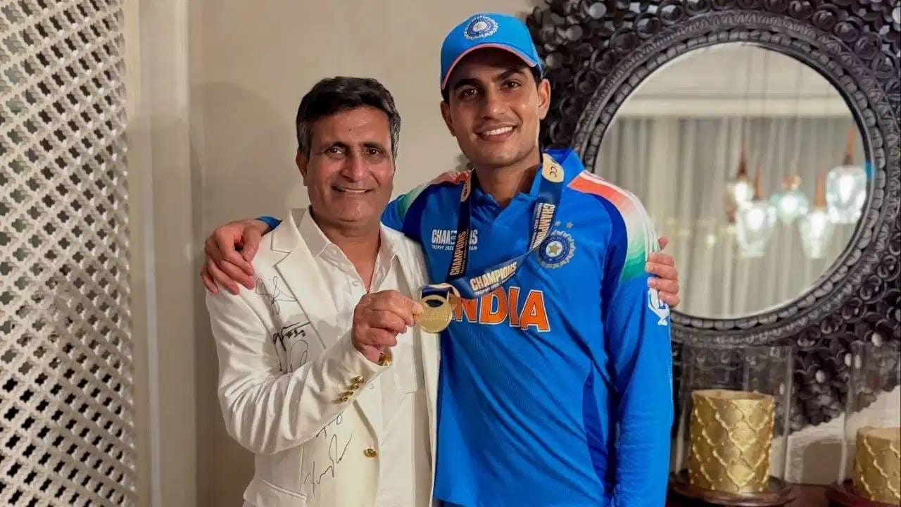 वडिलांनी गिलला सहा वर्षाच्या क्रिकेटरचे व्हिडीओ दाखवले, पण का? भारतीय कर्णधाराने केला खुलासा वडिलांनी गिलला सहा वर्षाच्या क्रिकेटरचे व्हिडीओ दाखवले, पण का? भारतीय कर्णधाराने केला खुलासा
