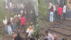 15 ऑगस्टला ऐतिहासिक सिंहगड किल्ल्यावर नको ते घडलं, कपडे फाटेपर्यंत...