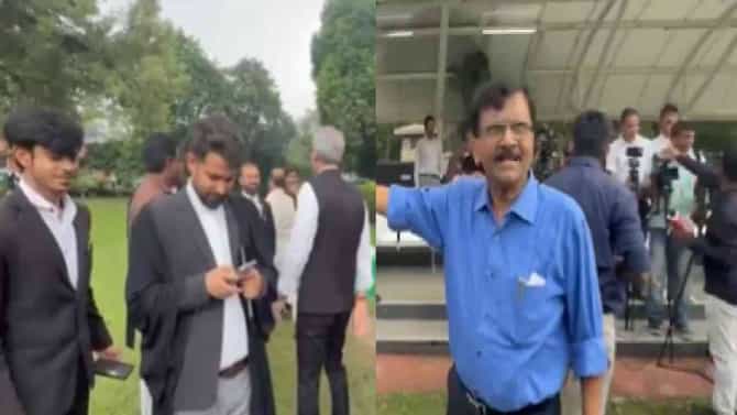 Supreme Court Shivsena Hearing : अरे ये ना, यावच लागणार आहे सुप्रीम कोर्टाबाहेर आमने-सामने येताच राऊतांचं शिंदे शिवसेनेच्या नेत्याला ओपन चॅलेंज