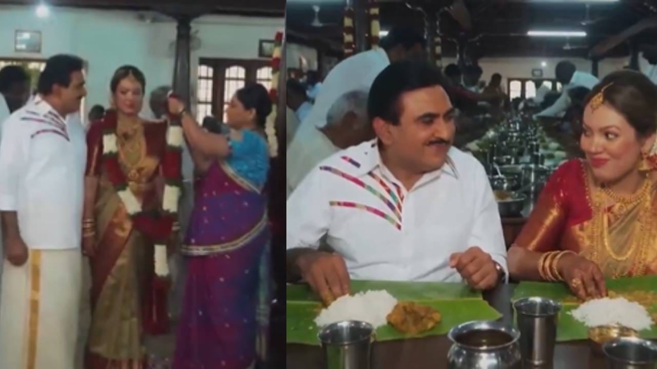 अखेर जेठालाल आणि बबिताचं झालं लग्न? दयाबेन वाढतेय लग्नात जेवण, व्हायरल व्हिडीओ पाहून चाहते खूश अखेर जेठालाल आणि बबिताचं झालं लग्न? दयाबेन वाढतेय लग्नात जेवण, व्हायरल व्हिडीओ पाहून चाहते खूश