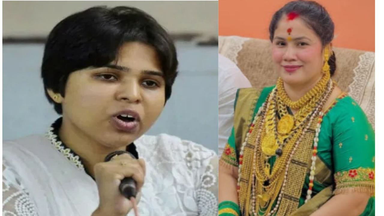 कुंकू लावताच आजार बरा, पुण्यात मोनाली विधातेंकडून अंधश्रद्धेचा बाजार? तृप्ती देसाईंच्या आरोपांनी प्रकरणाला वेगळं वळण! कुंकू लावताच आजार बरा, पुण्यात मोनाली विधातेंकडून अंधश्रद्धेचा बाजार? तृप्ती देसाईंच्या आरोपांनी प्रकरणाला वेगळं वळण!