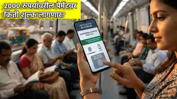 UPI ची सुविधा किती दिवस फुकट वापरणार, आता इतके पैसे मोजा, 2000 रुपयांवरील पेमेंटवर किती शुल्क लागणार? कोणाला सूट मिळणार?