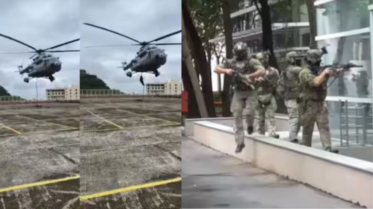 पुण्यातील हिंजवडी आयटी पार्कमध्ये घुसले अमेरिकेचे कमांडो, कर्मचारी धक्क्यात, अत्यंत गुप्तता पाळत थेट.. पुण्यातील हिंजवडी आयटी पार्कमध्ये घुसले अमेरिकेचे कमांडो, कर्मचारी धक्क्यात, अत्यंत गुप्तता पाळत थेट..