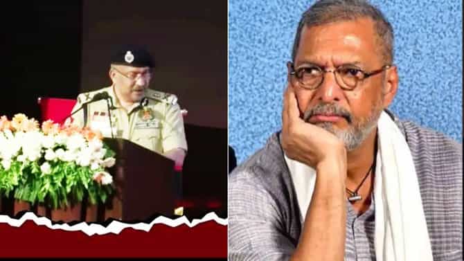 नाना पाटेकर यांच्यासमोरच उत्तर प्रदेशच्या DGP चीं भन्नाट तक्रार, उपस्थितींना हसूच आवरेना! काय केला सवाल?
