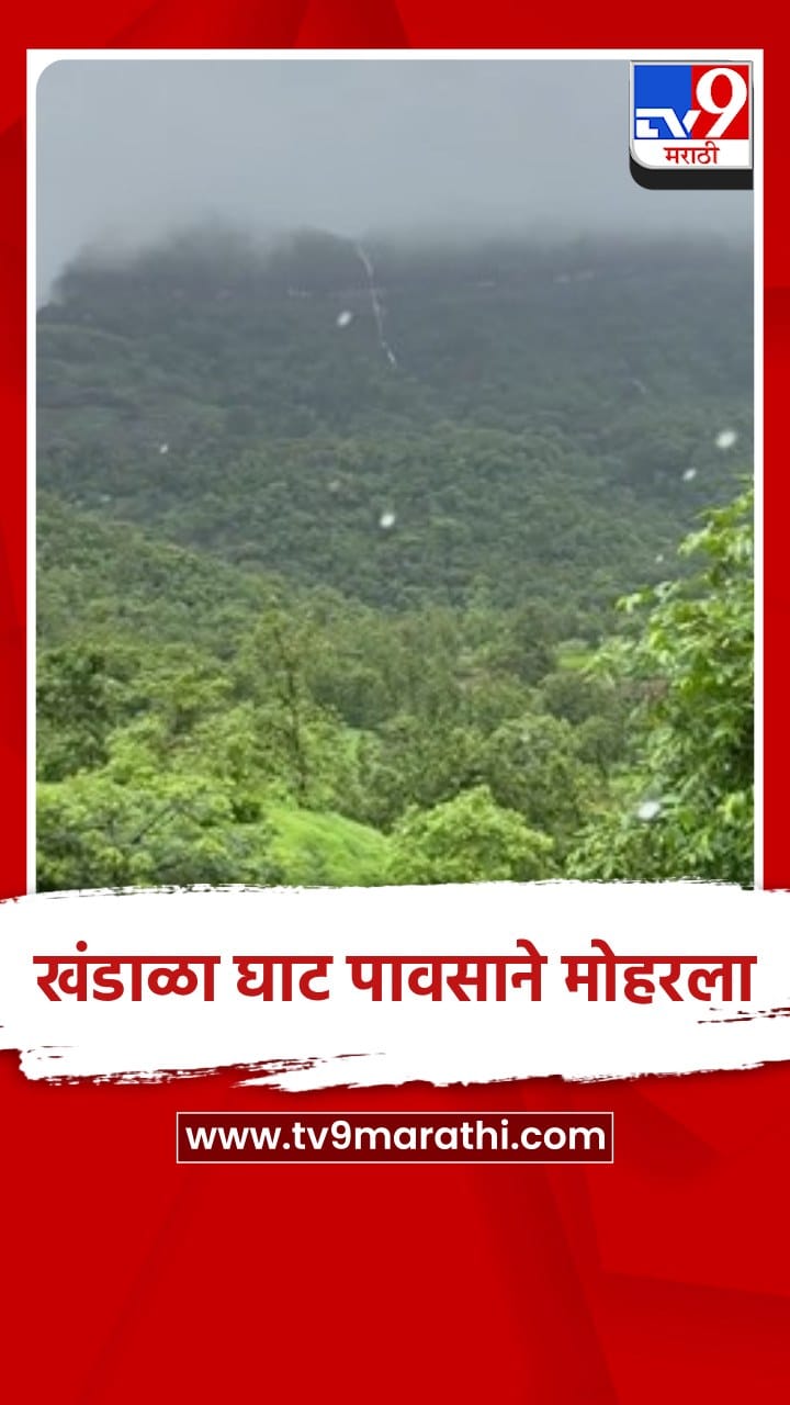 मुंबई - पुणे रेल्वे मार्गावरील खंडाळा घाटात पावसाची किमया, हिरवाई- फेसाळते धबधबे-1728239