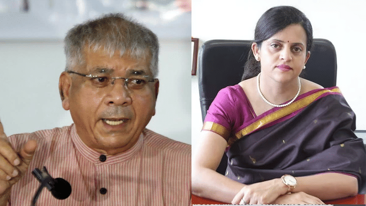 पालिका आयुक्त अश्विनी भिडेंनी प्रकाश आंबेडकरांना भेट नाकाराली, नेमकं कारण काय? पालिका आयुक्त अश्विनी भिडेंनी प्रकाश आंबेडकरांना भेट नाकाराली, नेमकं कारण काय?