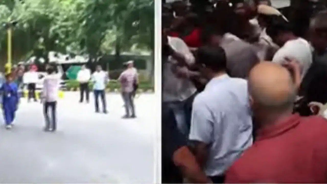 केजरीवाल यांची पंतप्रधान निवासाकडे कूच, मोर्चा मध्येच...; दिल्लीत पोलिसांचा मोठा बंदोबस्त केजरीवाल यांची पंतप्रधान निवासाकडे कूच, मोर्चा मध्येच...; दिल्लीत पोलिसांचा मोठा बंदोबस्त