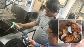 640 किलो सडलेले मांस, बुरशी लागलेल्या भाज्या, अचानक धाड पडली अन्.