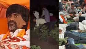 अंतरवाली सराटीत लोकांची गर्दी वाढली, जरांगेंच्या उपोषणाचा दुसरा दिवस, जागा कमी पडत असल्याने रात्रीतच शेतकऱ्याने..