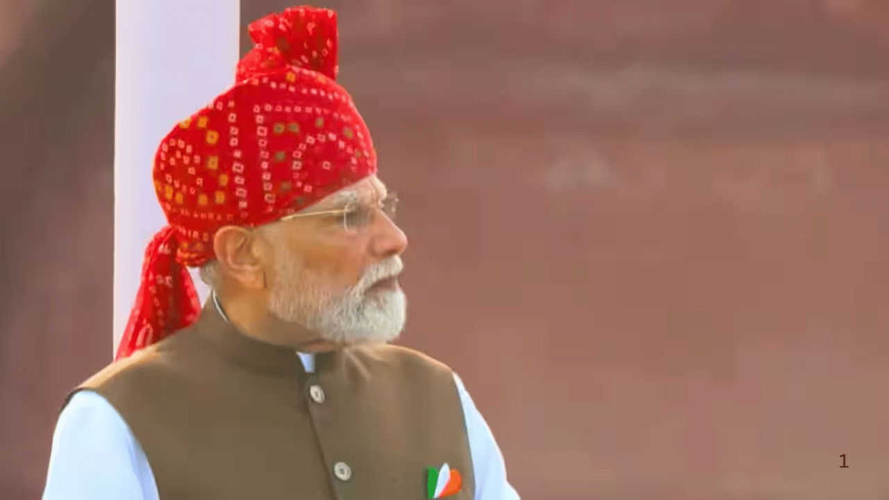 पंतप्रधान नरेंद्र मोदी यांनी 80 व्या स्वातंत्र्यदिनानिमित्त लाल किल्ल्यावरून बोलताना, २०४७ पर्यंत देशाला 'विकसित भारत' बनवण्याचे वचन दिले.