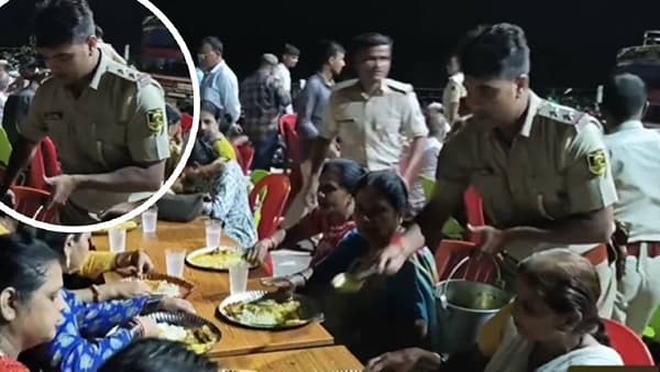 Video : बिहारी लोकांना शिव्या देण्याआधी....महाराष्ट्रीयन लोकांच्या बिहारमधील आदरातिथ्याचा व्हिडीओ पाहाच; पोलीस ऑफिसरला सलाम ठोकाल!
