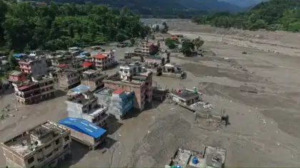 नेपाळनंतर या देशात हाहाकार,लँडस्लाइडमध्ये १६ जणांचा मृत्यू,५४६ बेपत्ता.