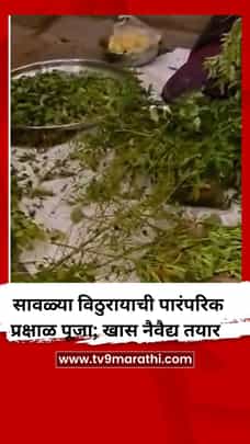 सावळ्या विठुरायाची पारंपरिक प्रक्षाळ पूजा-1725592