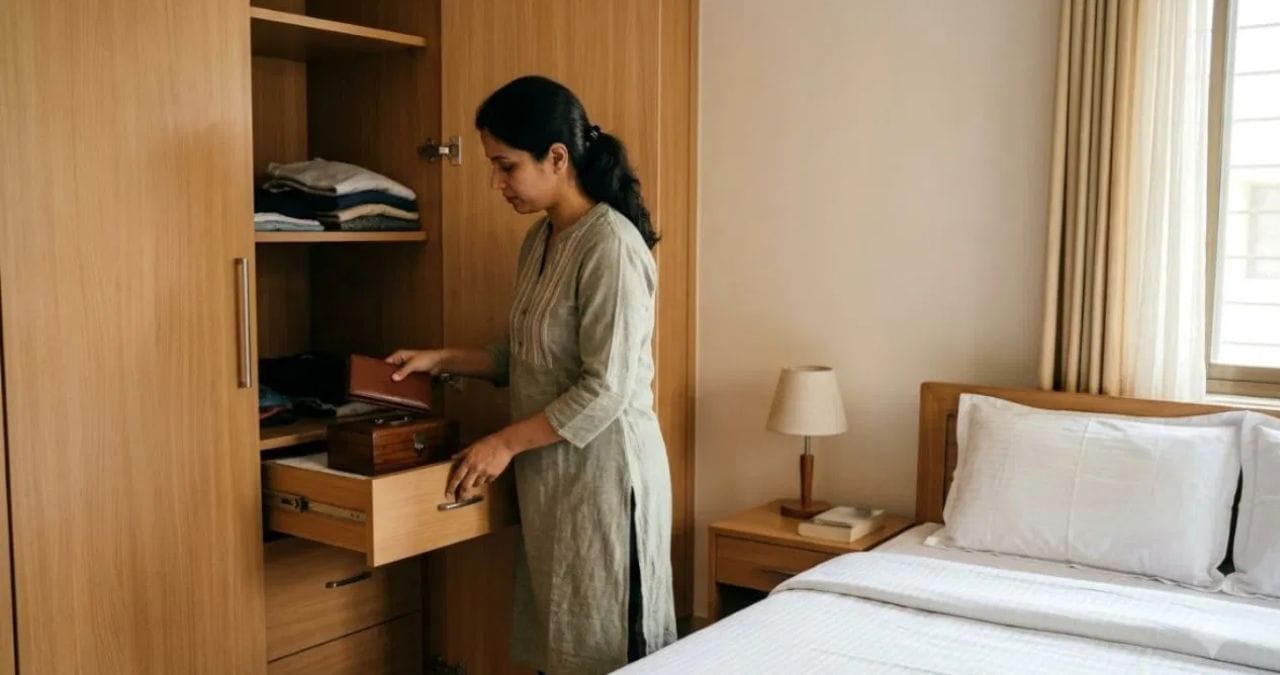 वास्तूशास्त्रानुसार, तुम्ही घरात झोपताना उशी किंवा बेडजवळ पर्स, पाकीट किंवा रोख ठेवणे टाळणे फायदेशीर ठरू शकते. यामुळे तुमच्या मनातील आर्थिक चिंता वाढण्याची शक्यता असते. त्याचा झोपेवरही परिणाम होण्याची शक्यता अधिक असते. त्यामुळे या वस्तू कपाट किंवा लॉकरमध्ये ठेवाव्या. टीप : लेखातील माहिती वास्तूशास्त्रावर आधारित आहे. या लेखातील माहिती खरी असल्याचा आमचा कोणताही दावा नाही. याविषयी अधिक माहितीसाठी तज्ज्ञांचा सल्ला घ्यावा.