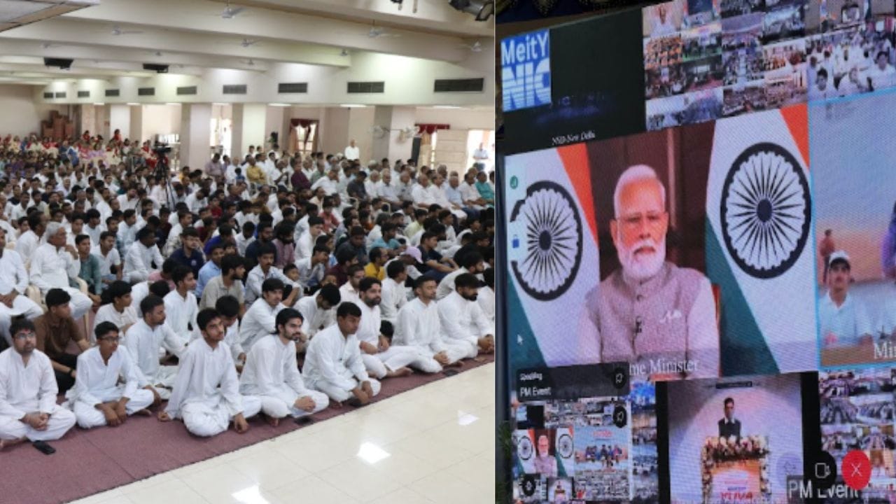 व्यसनमुक्त असणाराच खरा सत्संगी; पंतप्रधान नरेंद्र मोदी यांचा मंत्र व्यसनमुक्त असणाराच खरा सत्संगी; पंतप्रधान नरेंद्र मोदी यांचा मंत्र
