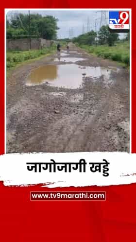 परळी–सेलू–बोधरगाव रस्त्याची दुरवस्था; जागोजागी खड्डे
