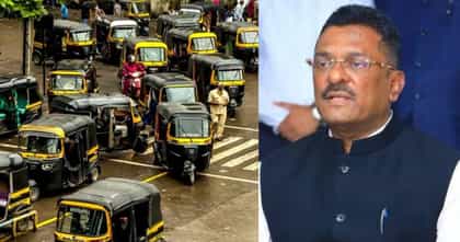 अमराठी रिक्षा चालकांना दणका, कारवाई कशी होणार? मंत्री सरनाईक म्हणाले...