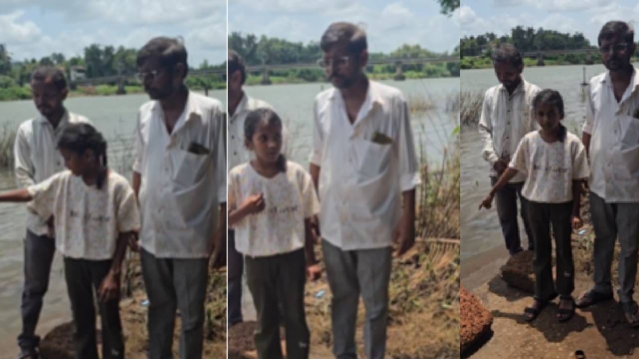 आईचा आवाज ऐकताच जवळच असलेली त्यांची १० वर्षांची मुलगी स्वर्णी धावत आईजवळ पोहोचली. समोर मगरीने आईचा पाय पकडल्याचे पाहूनही स्वर्णी घाबरली नाही. तिने आईचा हात घट्ट पकडला आणि पूर्ण ताकदीनिशी तिला नदीच्या दिशेने बाहेर ओढण्यास सुरुवात केली. मगरीसोबत झुंज देत असताना आईला वाचवणे एवढाच विचार तिच्या मनात होता.